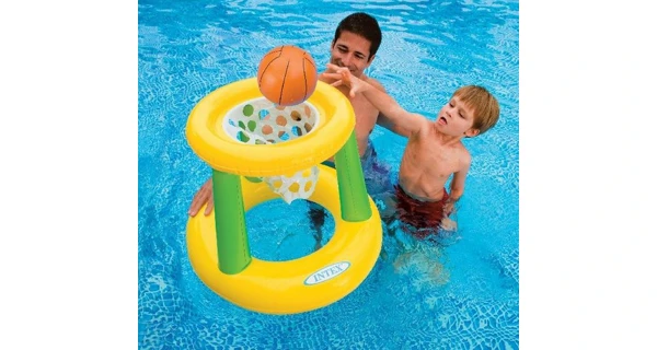 Nafukovací basketbalový koš (poškozený obal)